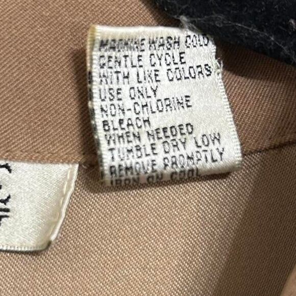 Vintage Selene Women's Beige Faux Suede Jacket - Picture 4 of 4